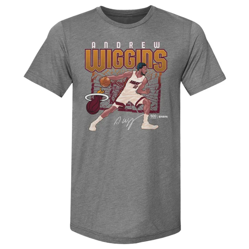 Andrew Wiggins Miami Heat Shattered WHT sold by 500 Level