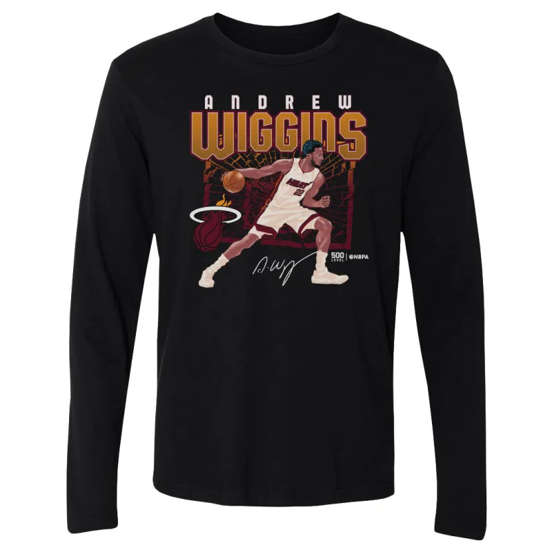 Andrew Wiggins Miami Heat Shattered WHT sold by 500 Level