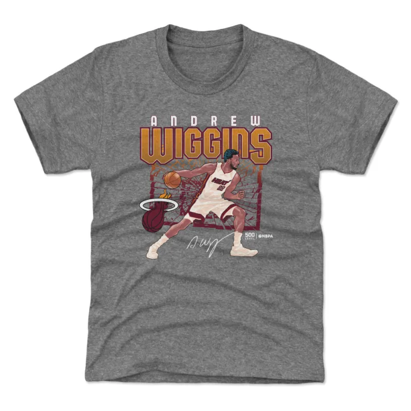Andrew Wiggins Miami Heat Shattered WHT sold by 500 Level