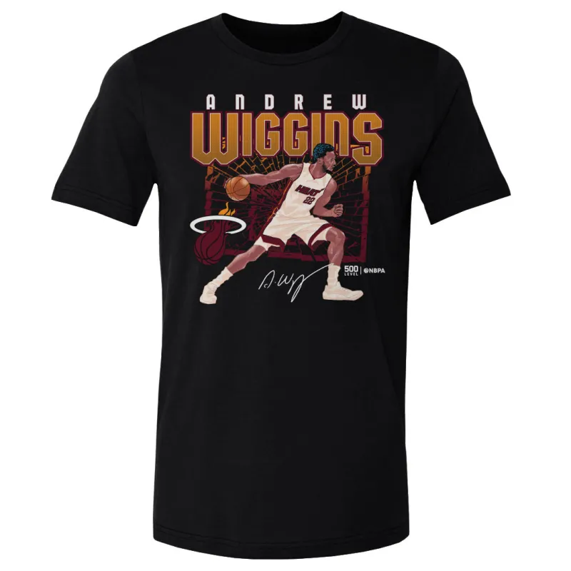 Andrew Wiggins Miami Heat Shattered WHT sold by 500 Level