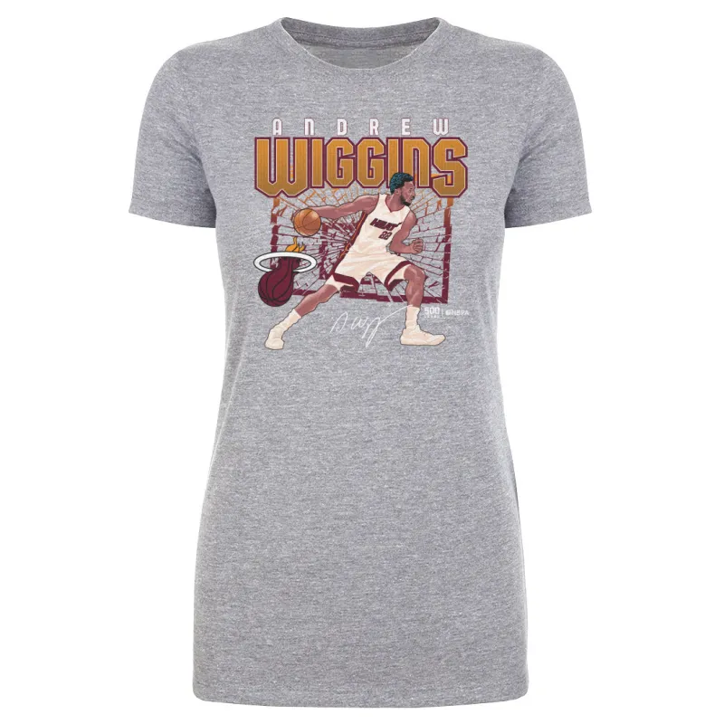 Andrew Wiggins Miami Heat Shattered WHT sold by 500 Level