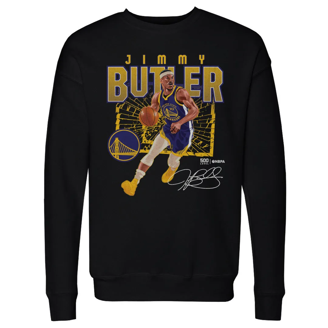 Jimmy Butler Golden State Warriors Shattered WHT sold by 500 Level