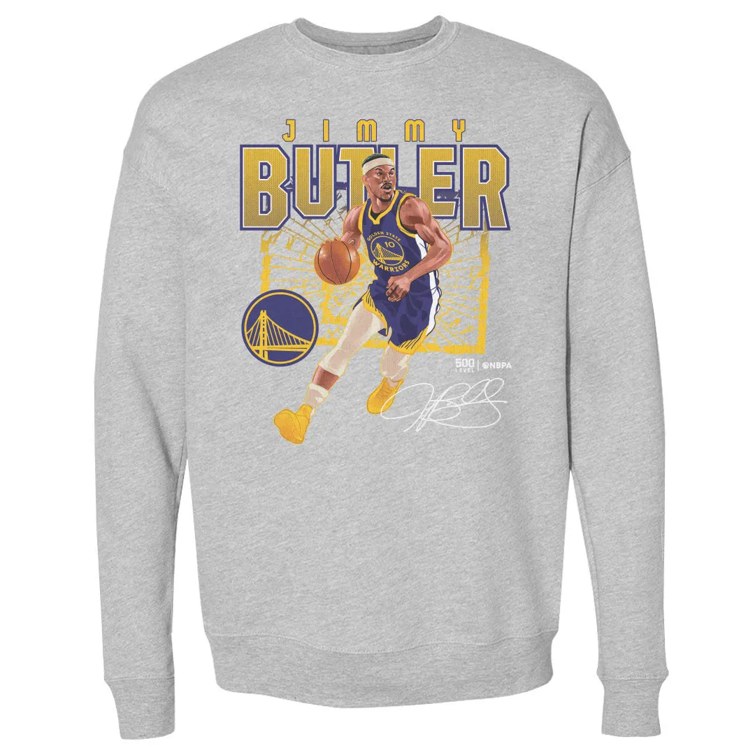 Jimmy Butler Golden State Warriors Shattered WHT sold by 500 Level product image thumbnail 2