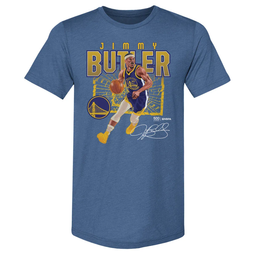 Jimmy Butler Golden State Warriors Shattered WHT sold by 500 Level