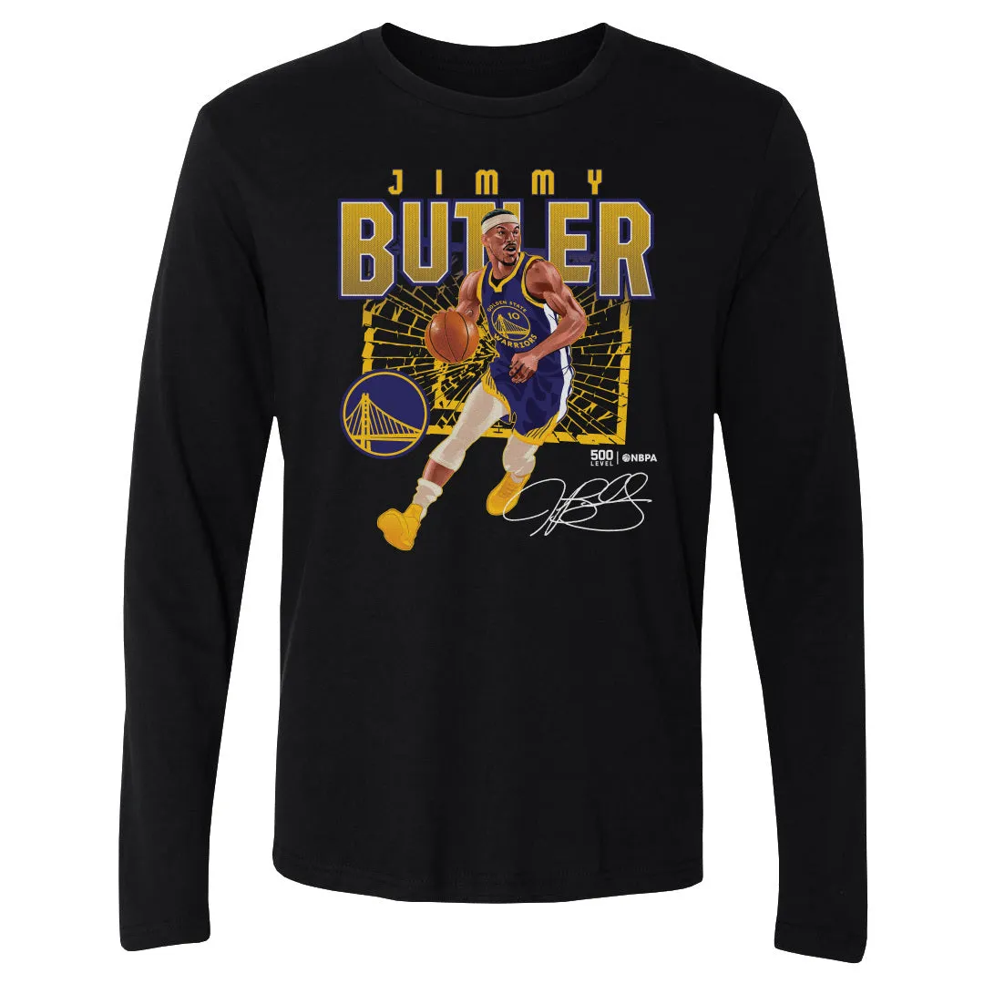 Jimmy Butler Golden State Warriors Shattered WHT sold by 500 Level