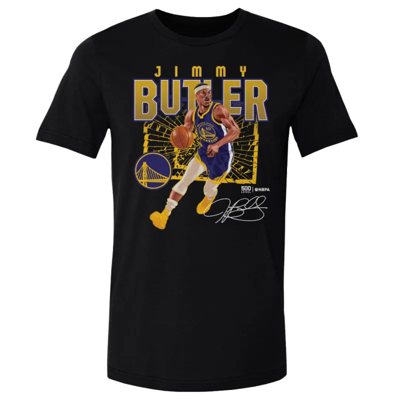 Jimmy Butler Golden State Warriors Shattered WHT sold by 500 Level