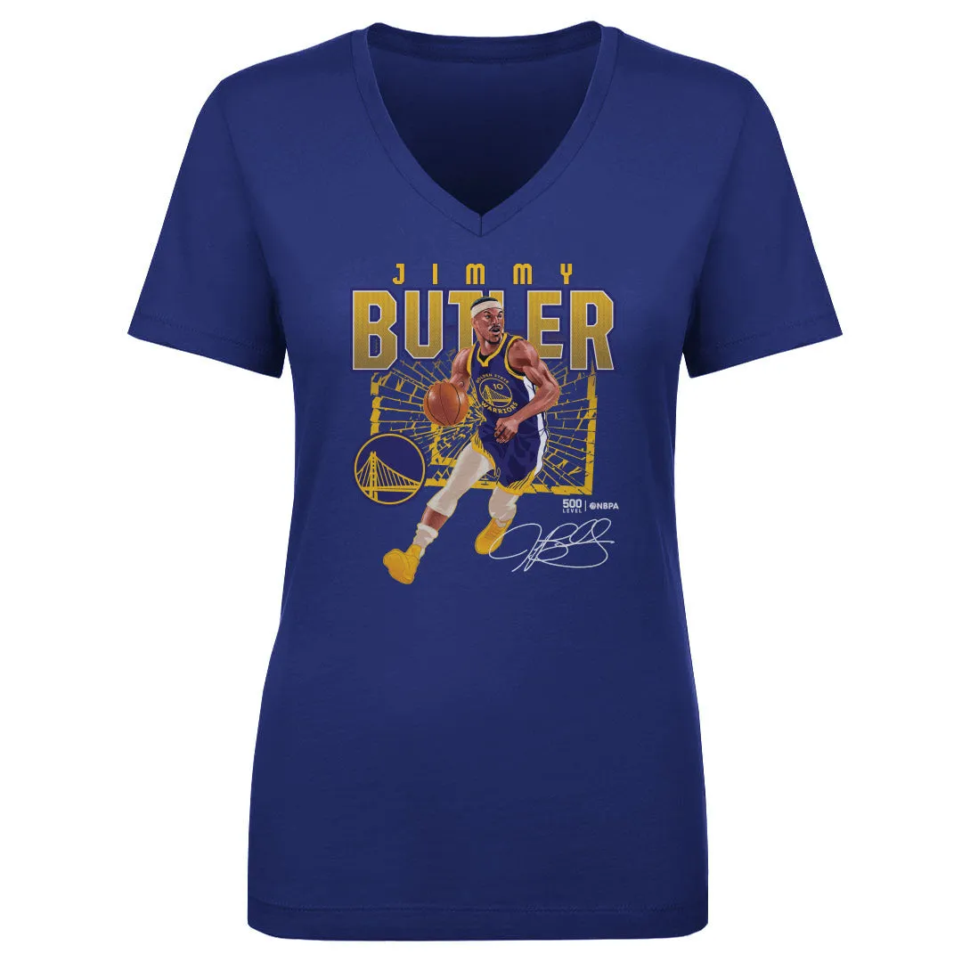 Jimmy Butler Golden State Warriors Shattered WHT sold by 500 Level