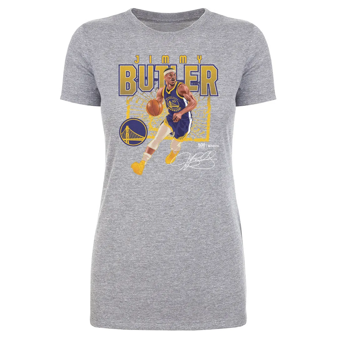 Jimmy Butler Golden State Warriors Shattered WHT sold by 500 Level
