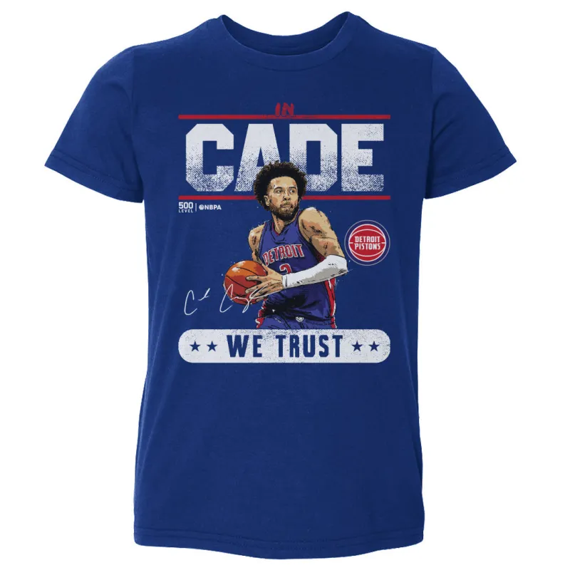 Cade Cunningham Detroit Pistons Trust WHT made by 500 Level