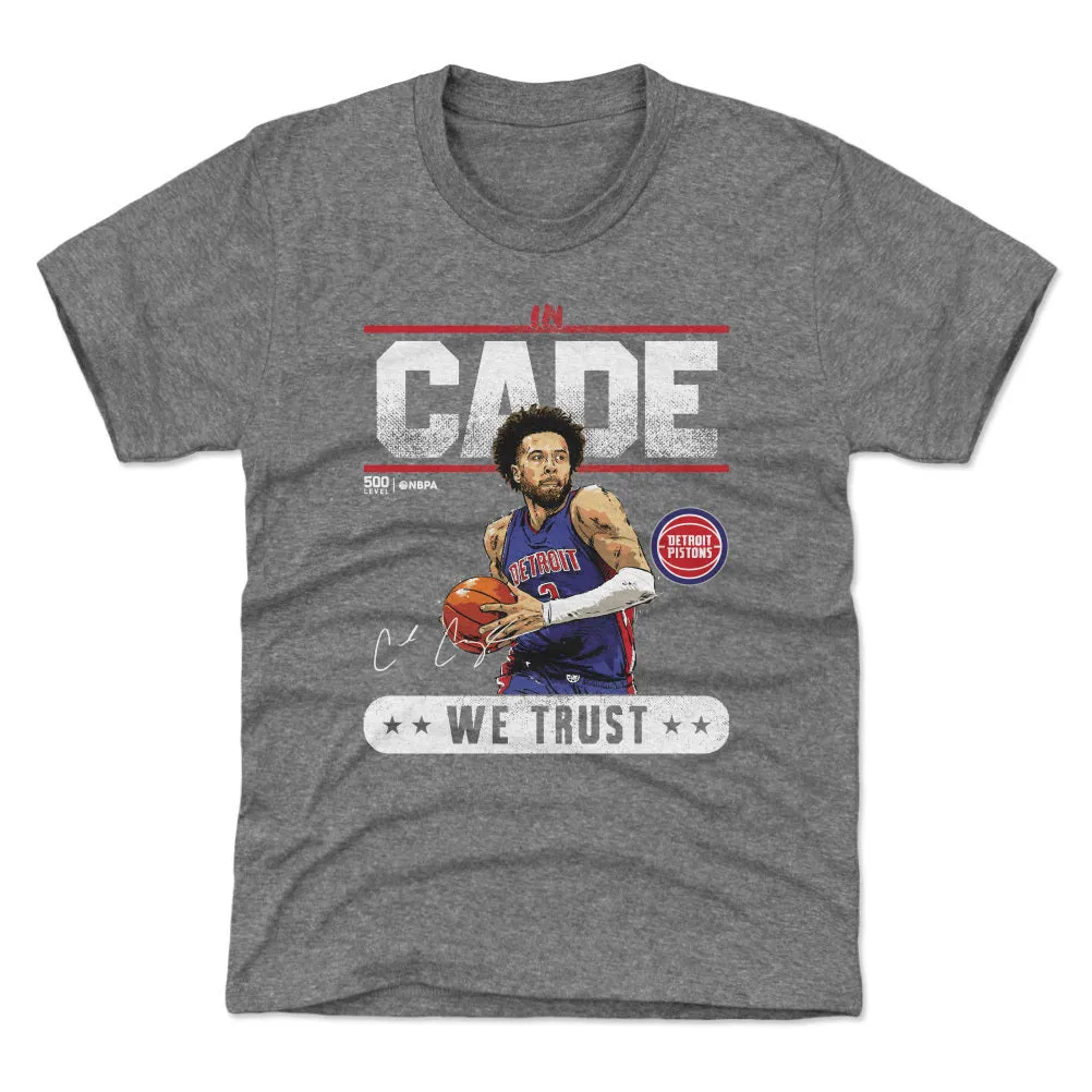 Cade Cunningham Detroit Pistons Trust WHT sold by 500 Level
