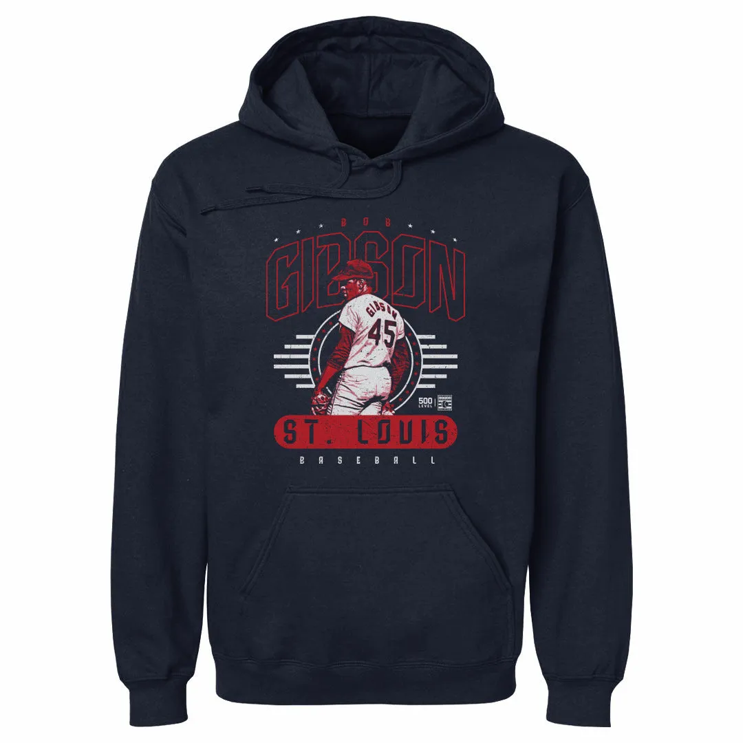 Bob Gibson St. Louis Player Name WHT sold by 500 Level