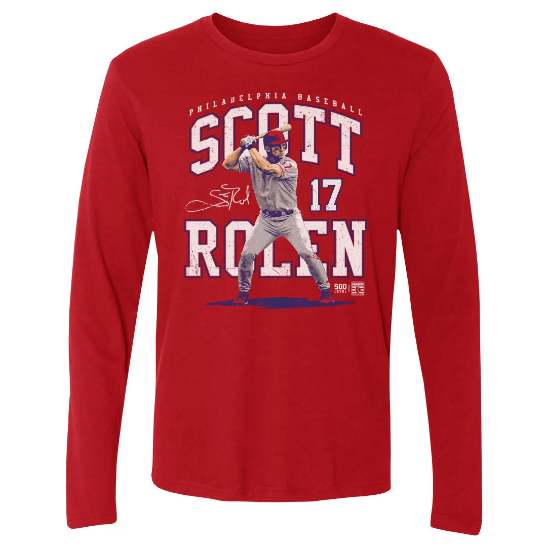 Scott Rolen Philadelphia Player Name WHT sold by 500 Level
