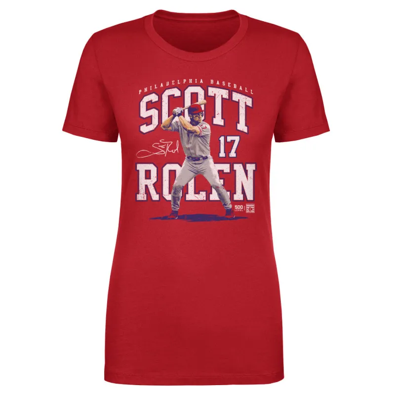 Scott Rolen Philadelphia Player Name WHT sold by 500 Level
