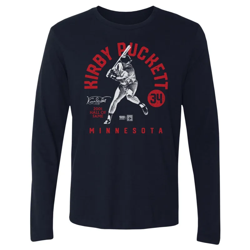Kirby Puckett Minnesota Retro Arc WHT sold by 500 Level