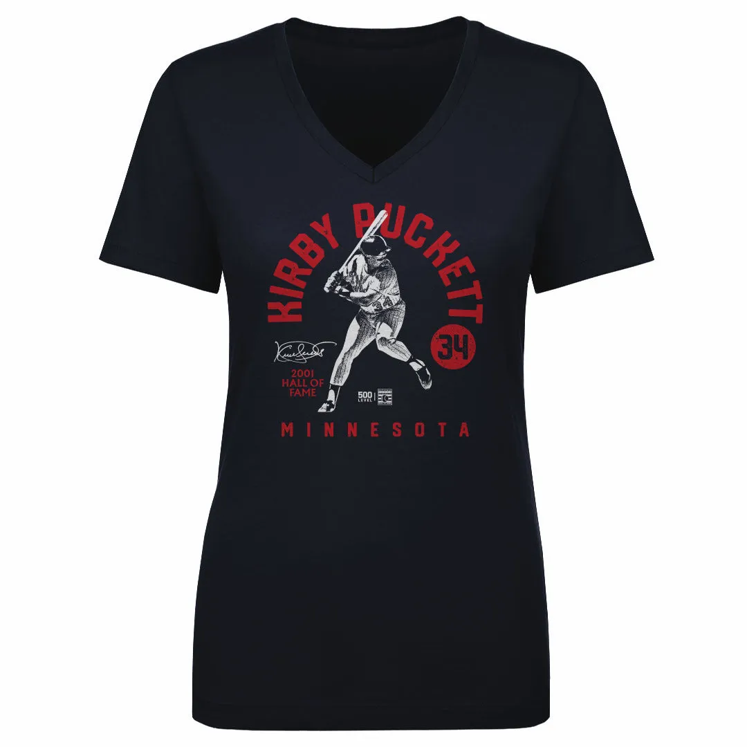 Kirby Puckett Minnesota Retro Arc WHT sold by 500 Level