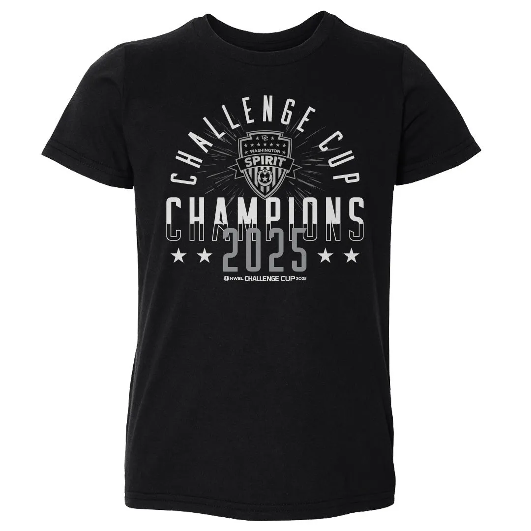 Washington Spirit NWSL Challenge Cup Champions 2025 WHT sold by 500 Level
