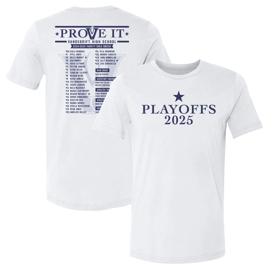 Crown Trio Vandegrift High School Women's Soccer Playoffs 25 F&B sold by 500 Level