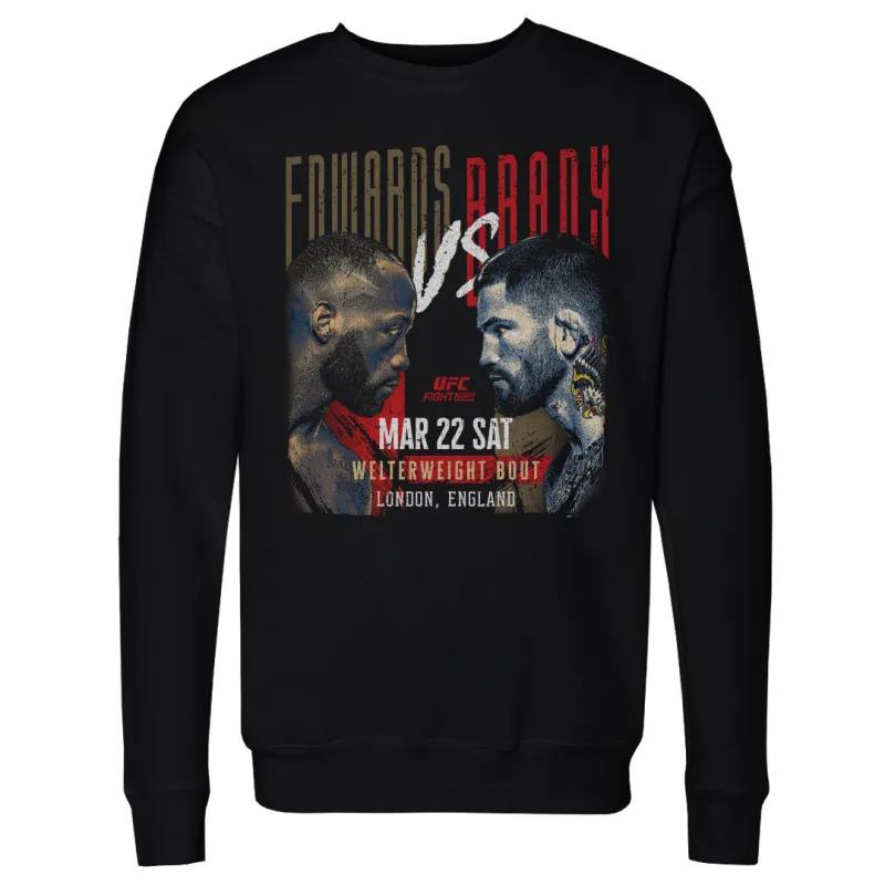 UFC Fight Night Leon Edwards Vs. Sean Brady WHT sold by 500 Level