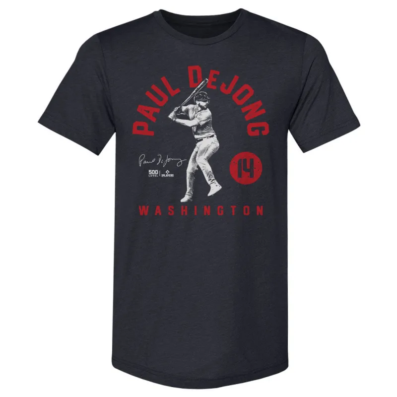 Paul DeJong Washington Retro Arc WHT sold by 500 Level