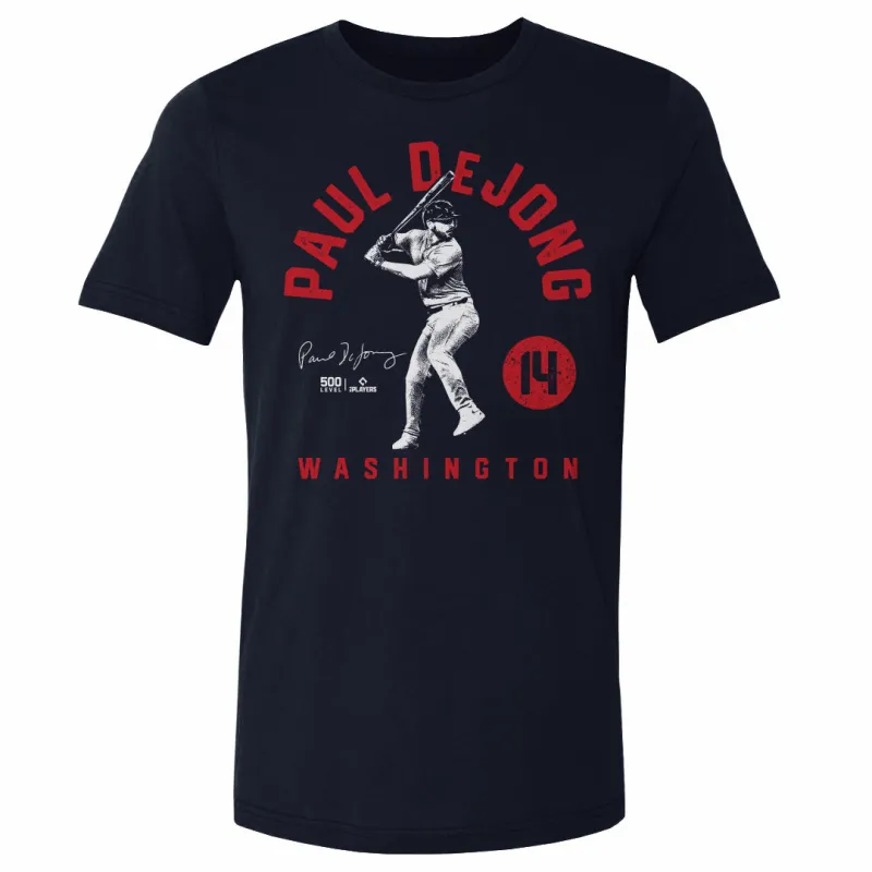 Paul DeJong Washington Retro Arc WHT sold by 500 Level