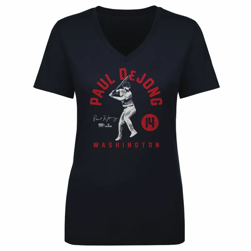 Paul DeJong Washington Retro Arc WHT sold by 500 Level