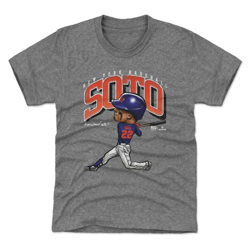 Juan Soto New York M Cartoon WHT sold by 500 Level