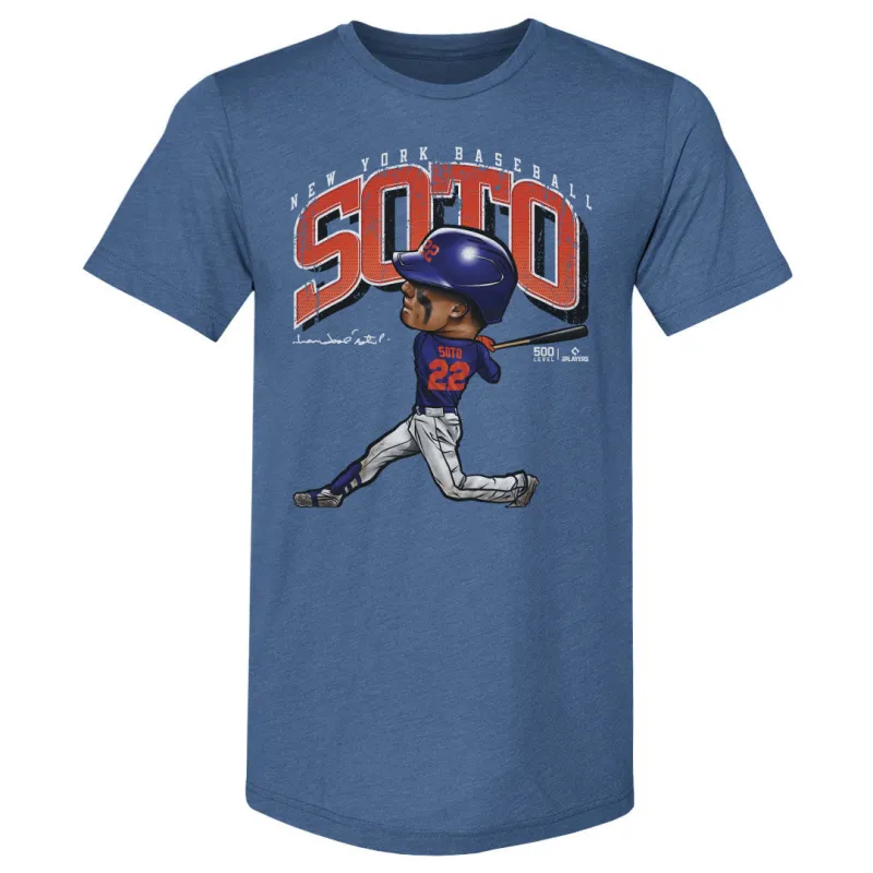 Juan Soto New York M Cartoon WHT sold by 500 Level