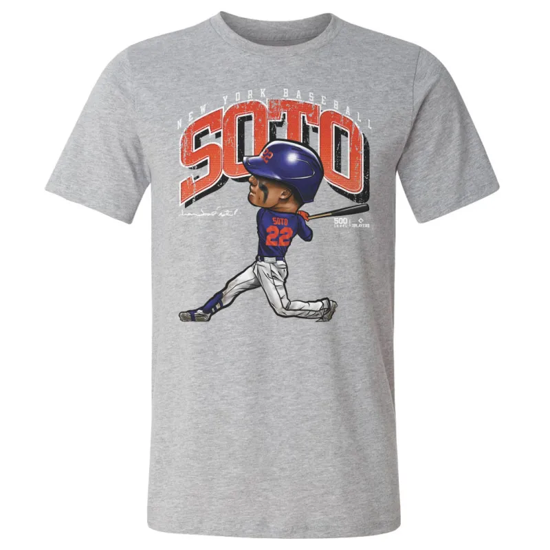 Juan Soto New York M Cartoon WHT sold by 500 Level