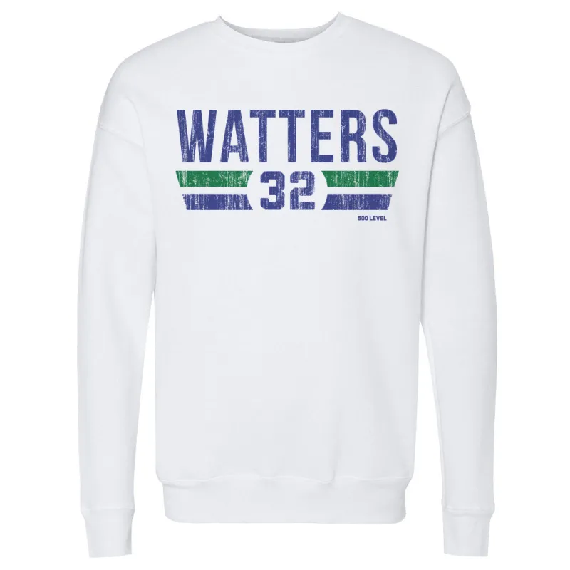 Ricky Watters Seattle Font sold by 500 Level