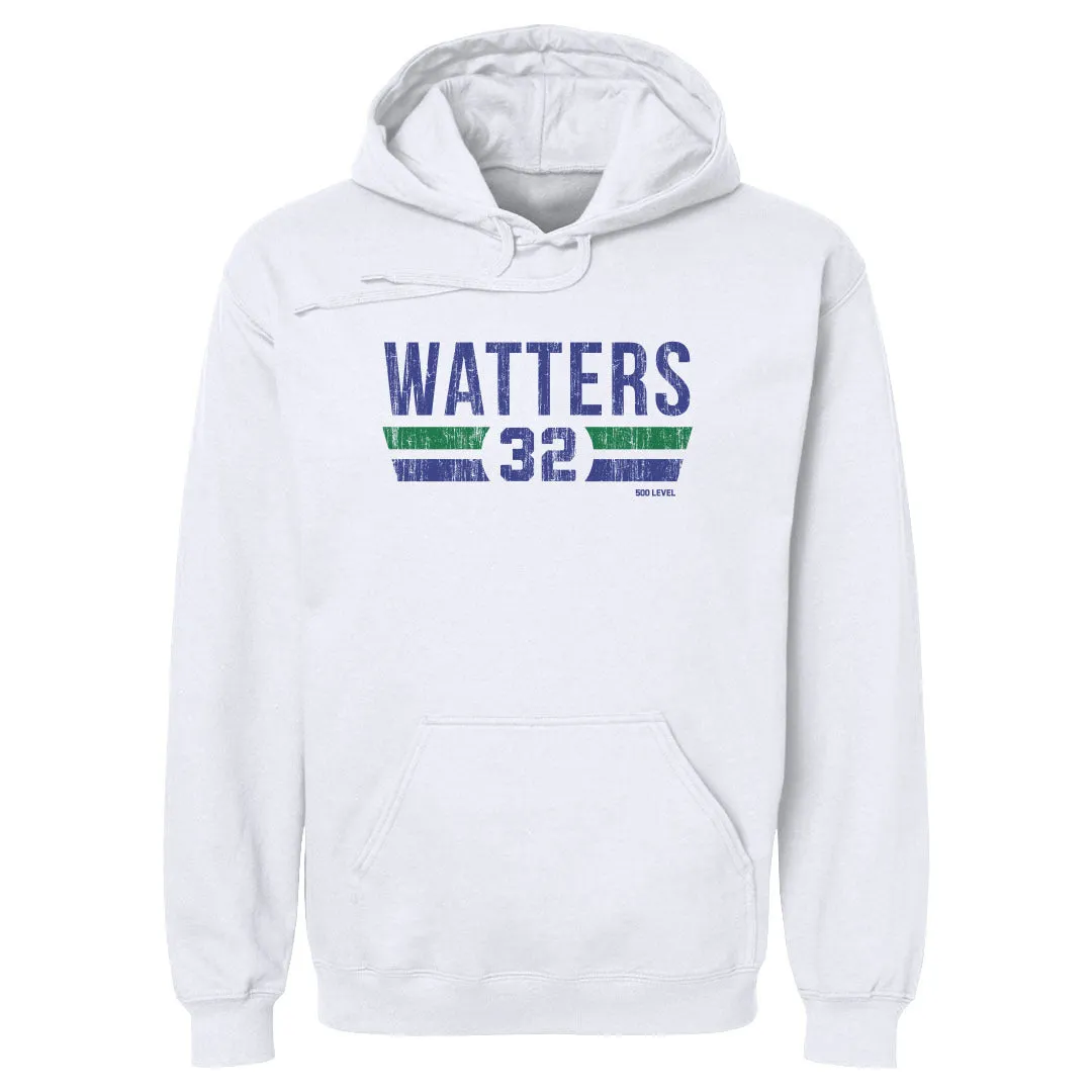 Ricky Watters Seattle Font sold by 500 Level
