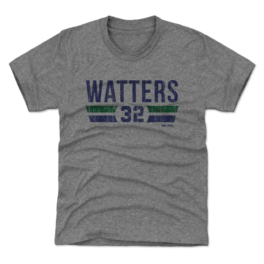 Ricky Watters Seattle Font sold by 500 Level