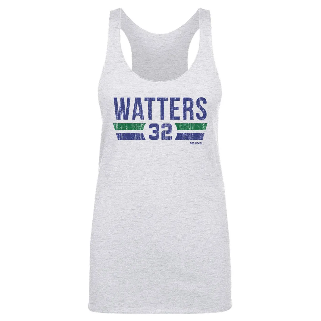 Ricky Watters Seattle Font sold by 500 Level