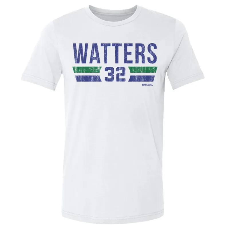 Ricky Watters Seattle Font sold by 500 Level