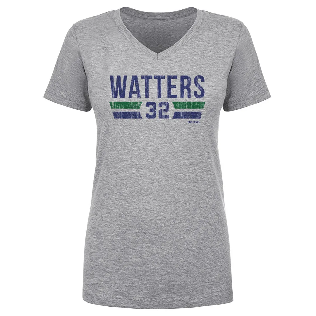 Ricky Watters Seattle Font sold by 500 Level