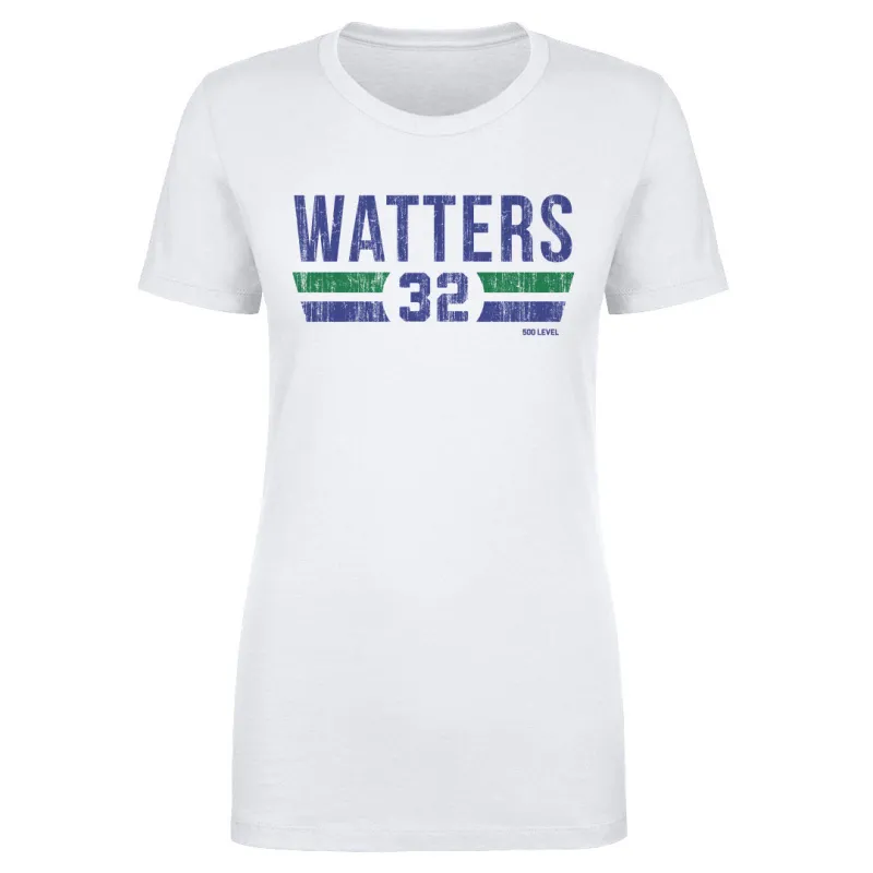 Ricky Watters Seattle Font sold by 500 Level