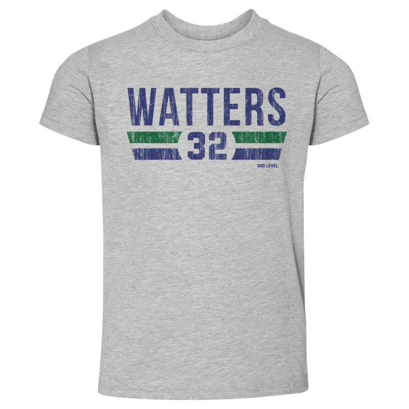 Ricky Watters Seattle Font sold by 500 Level