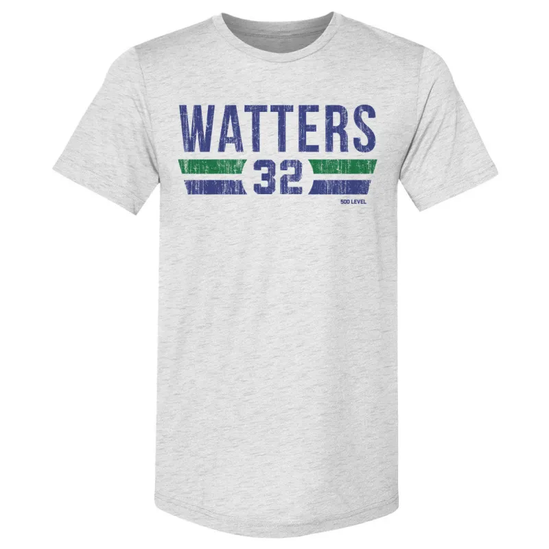 Ricky Watters Seattle Font sold by 500 Level