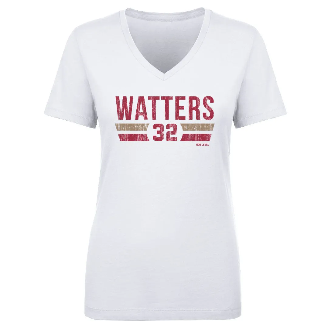 Ricky Watters San Francisco Font sold by 500 Level