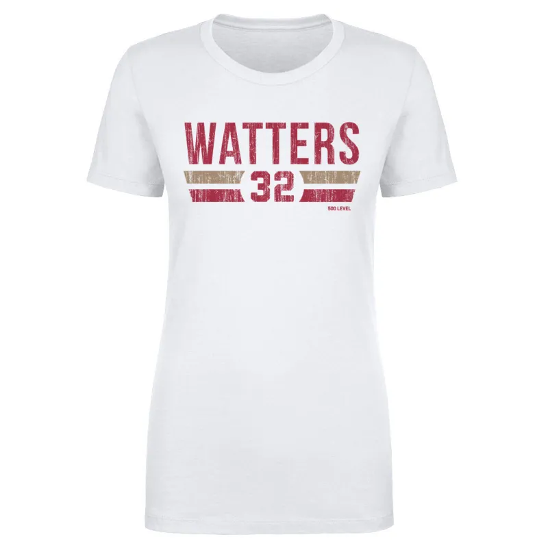 Ricky Watters San Francisco Font sold by 500 Level