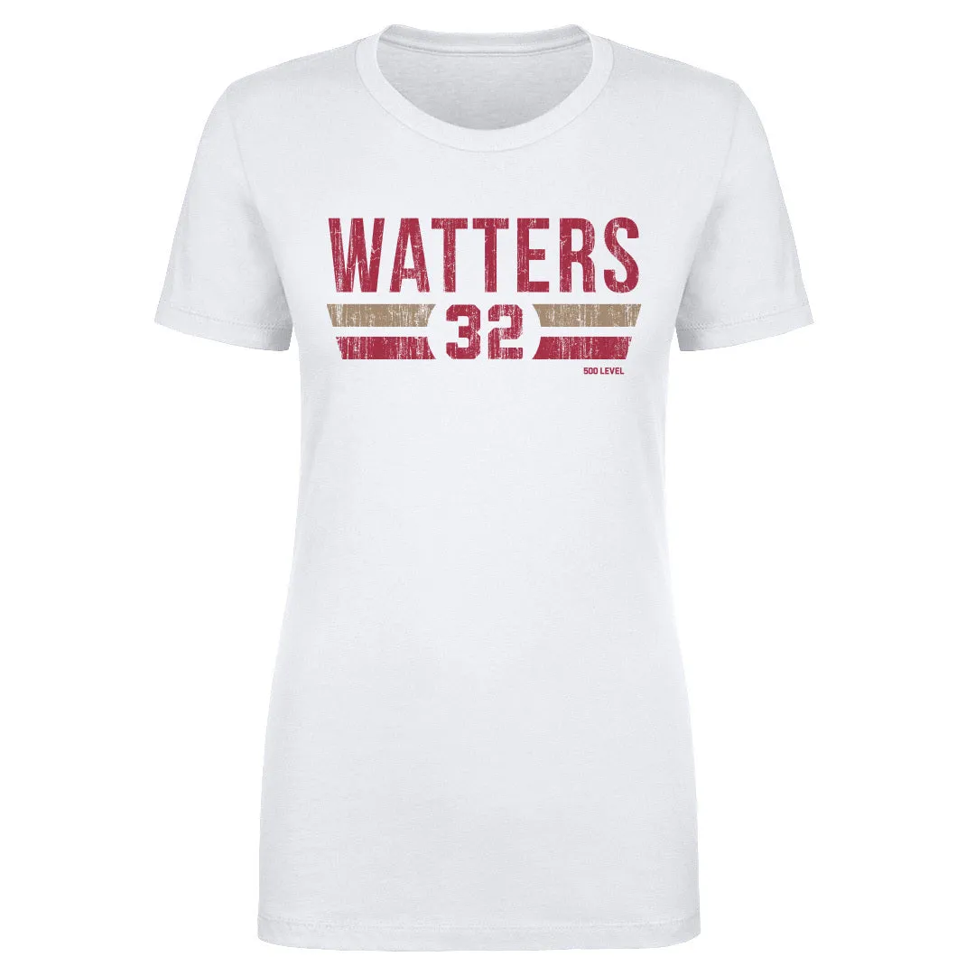 Ricky Watters San Francisco Font sold by 500 Level