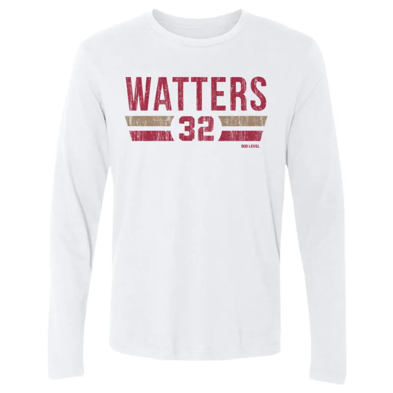 Ricky Watters San Francisco Font sold by 500 Level