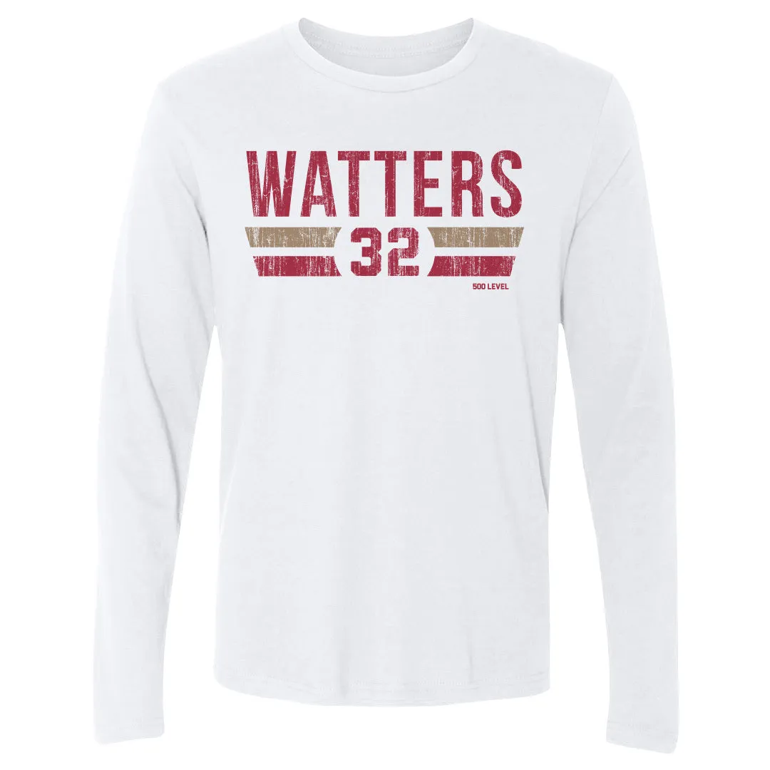 Ricky Watters San Francisco Font sold by 500 Level