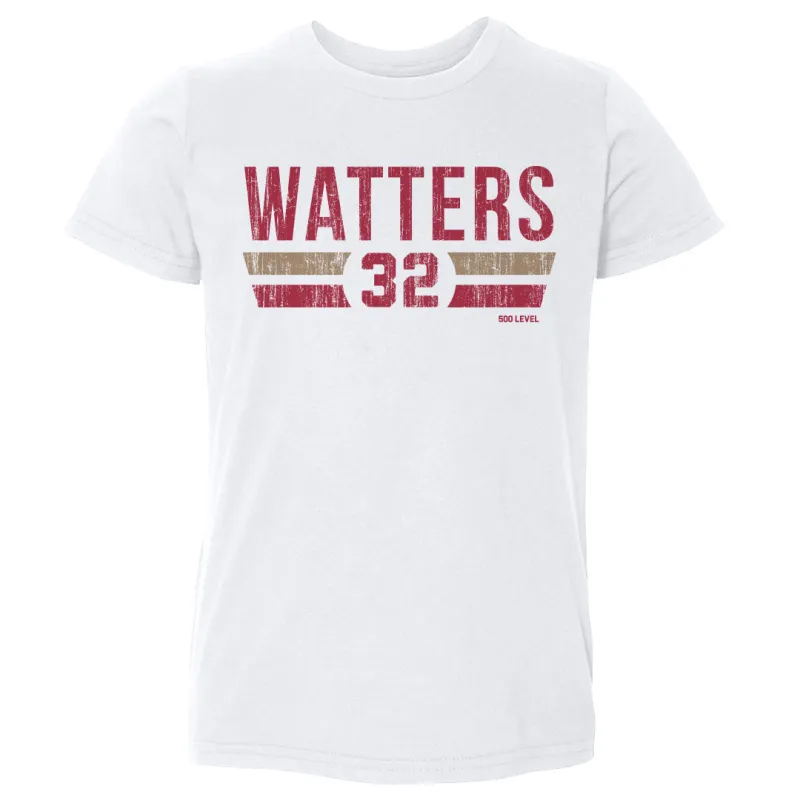Ricky Watters San Francisco Font sold by 500 Level