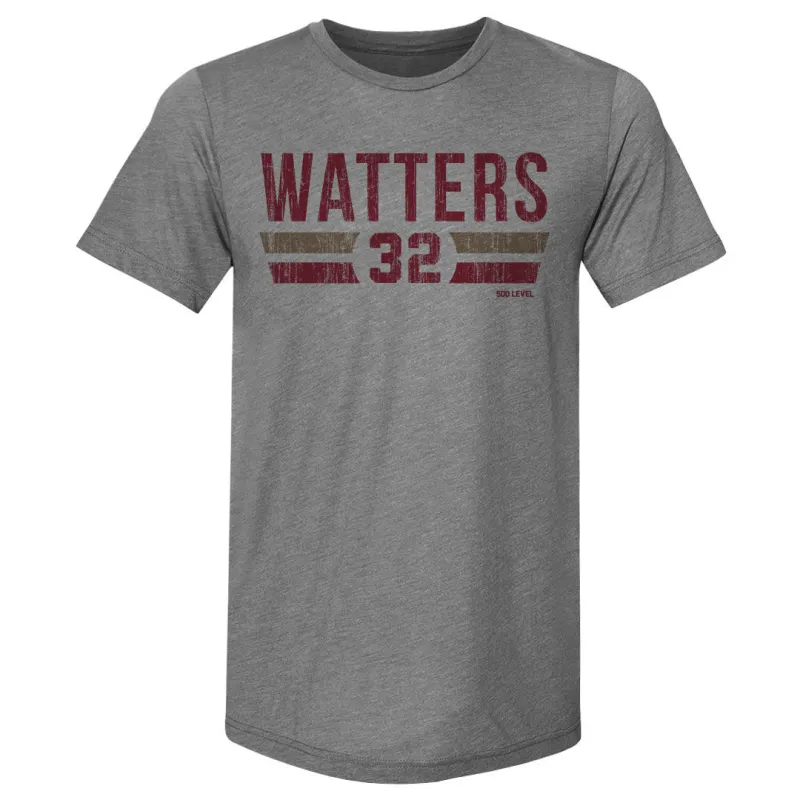 Ricky Watters San Francisco Font sold by 500 Level