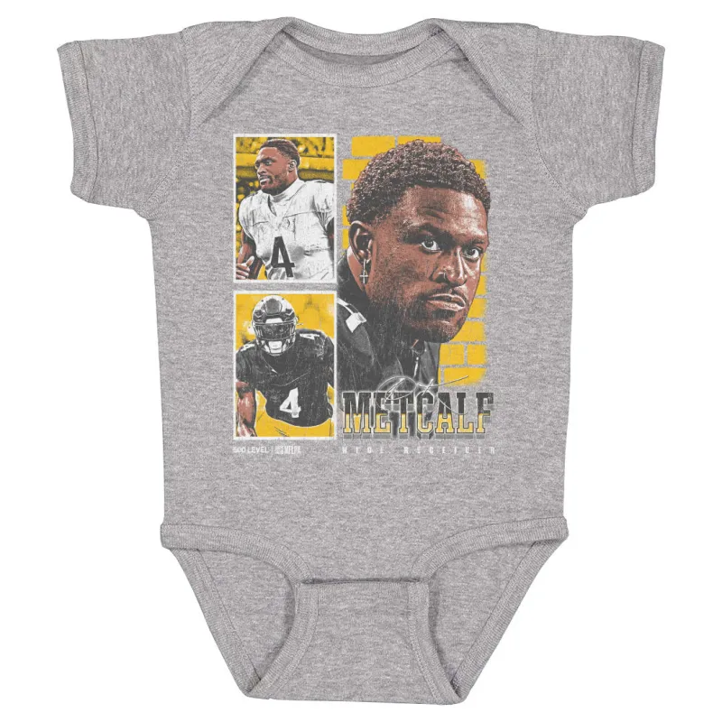 DK Metcalf Pittsburgh Vintage WHT sold by 500 Level