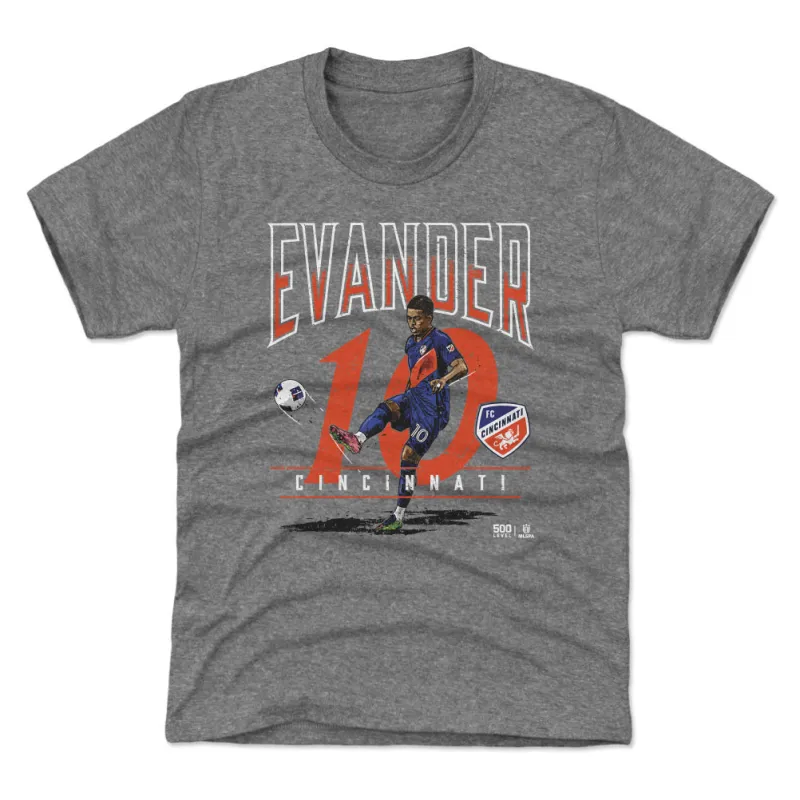Evander FC Cincinnati Feature WHT sold by 500 Level