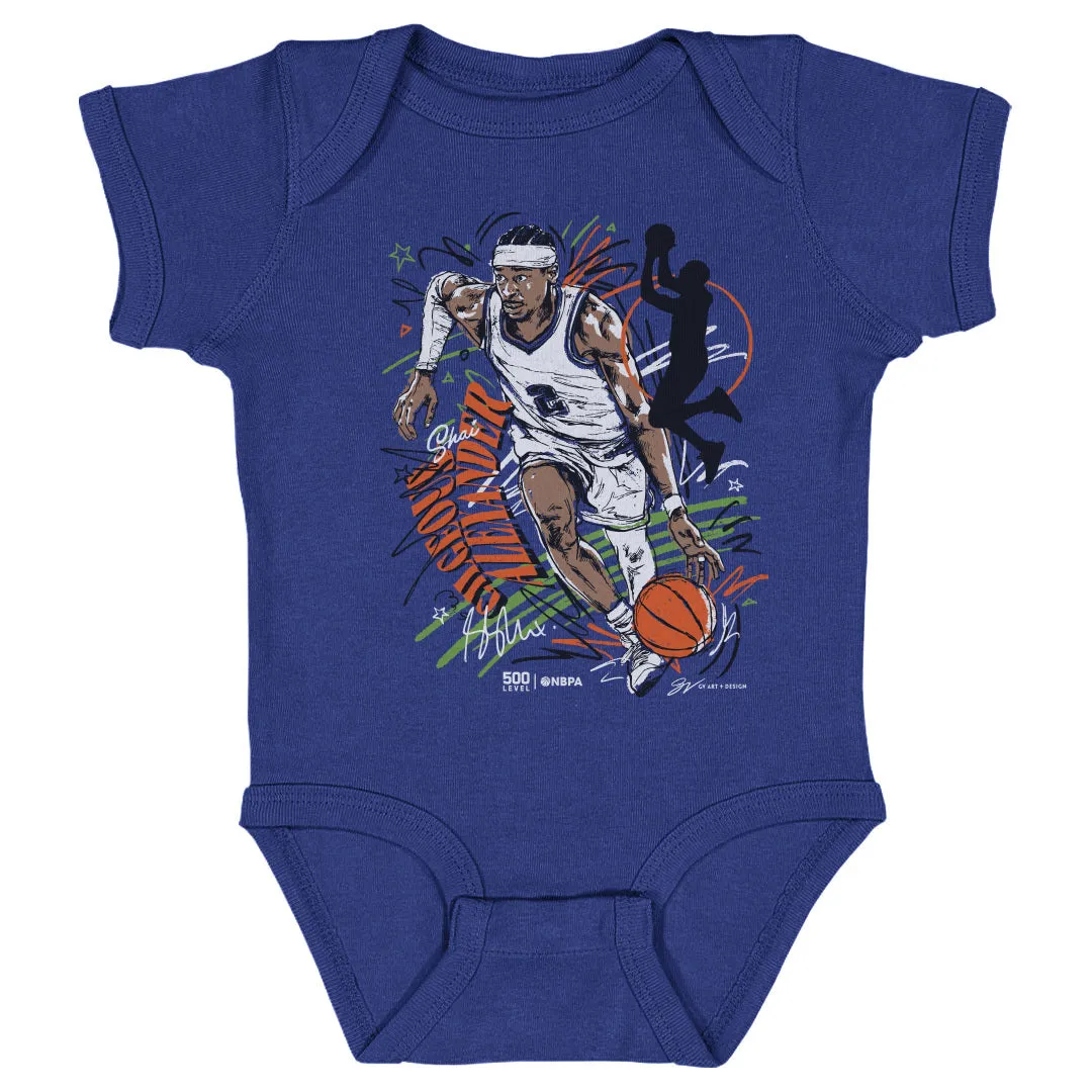 Shai Gilgeous-Alexander Oklahoma City Scribble WHT sold by 500 Level product image thumbnail 3