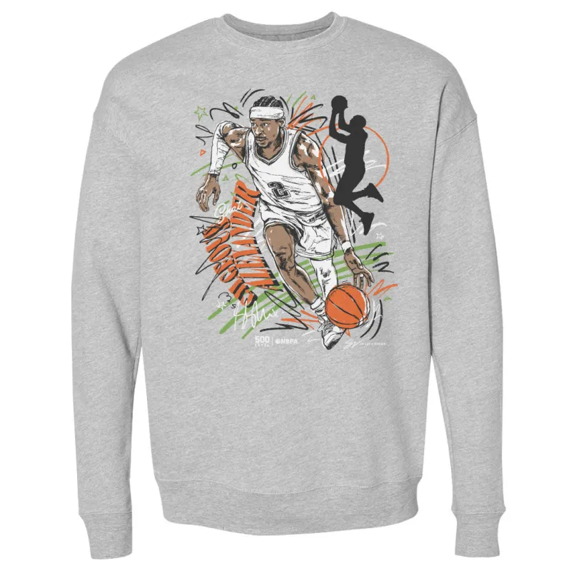 Shai Gilgeous-Alexander Oklahoma City Scribble WHT sold by 500 Level