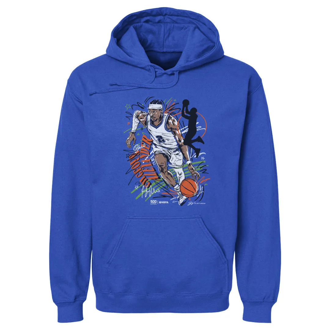 Shai Gilgeous-Alexander Oklahoma City Scribble WHT sold by 500 Level product image thumbnail 2