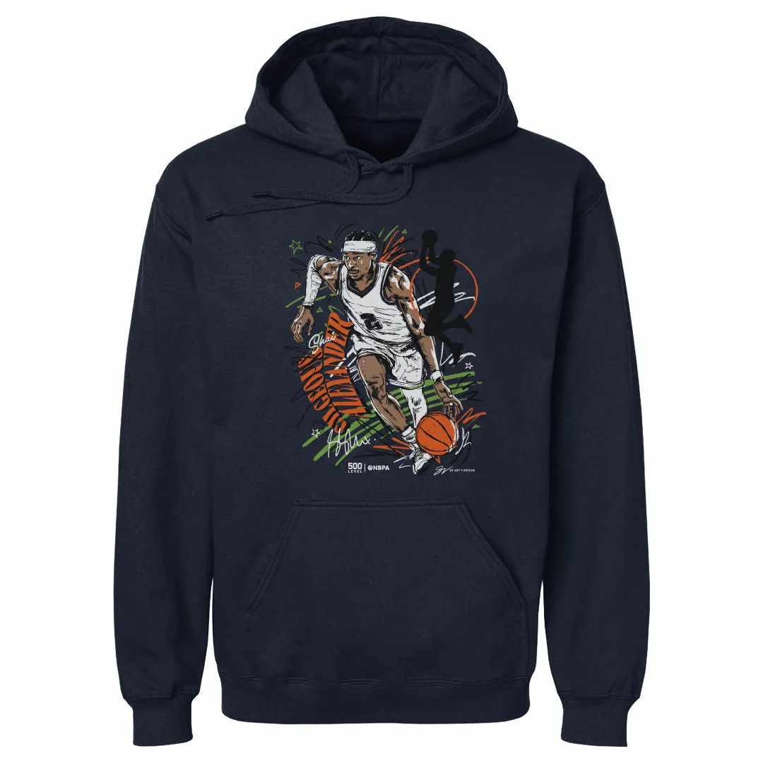 Shai Gilgeous-Alexander Oklahoma City Scribble WHT sold by 500 Level product image thumbnail 3
